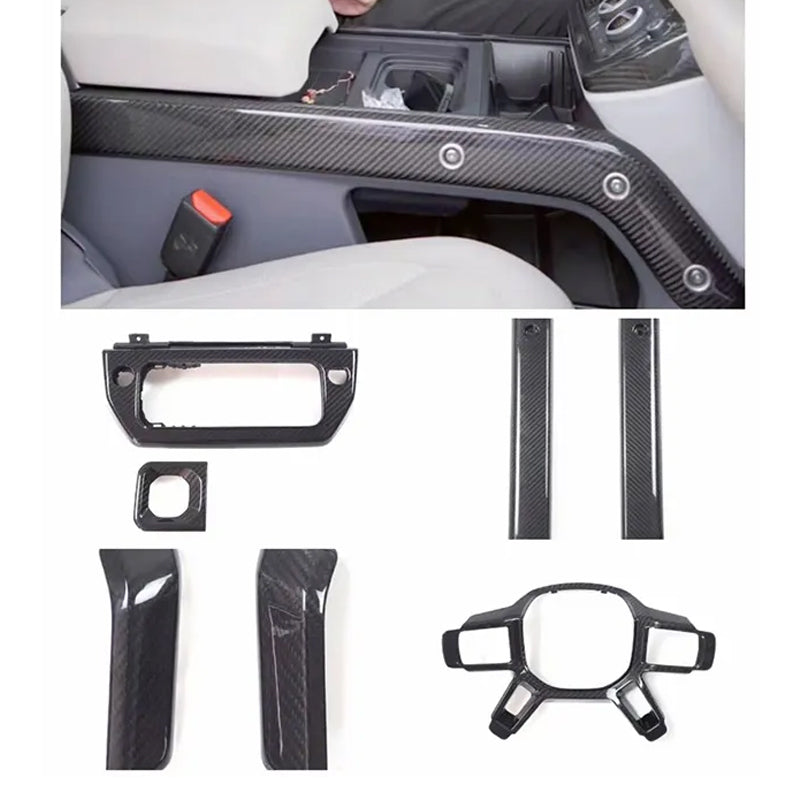 Carbon Fibre Interior Upgrade Kit – For Land Rover Defender L663 (2020–Present)