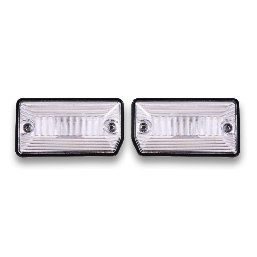 79 Series Landcruiser Clear Side Indicators Pair 2022+