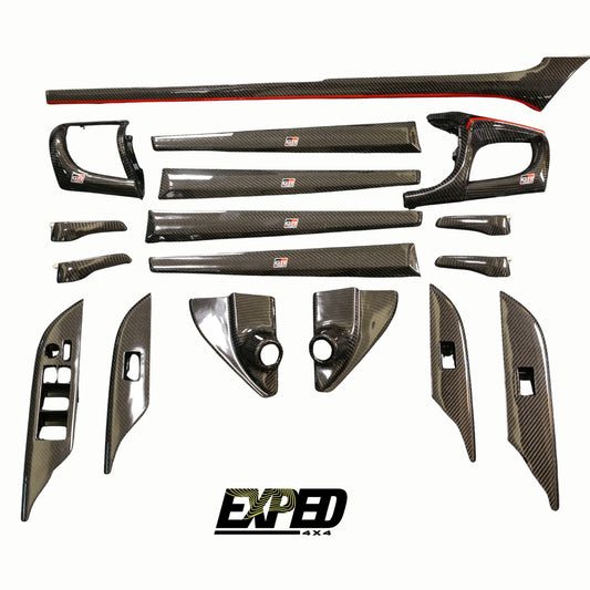 Carbon Fibre Interior Upgrade For N80 Hilux (2015-2025)