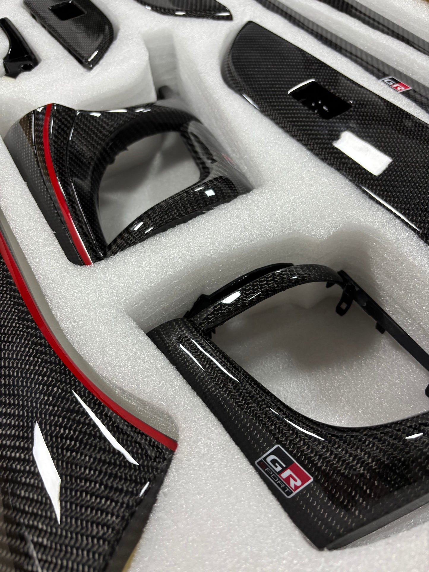 CARBON FIBRE GR INTERIOR UPGRADE FOR TOYOTA N80 HILUX