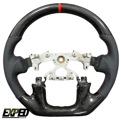 Nissan Patrol Y62 Carbon Fibre Leather Steering Wheel Core Upgrade