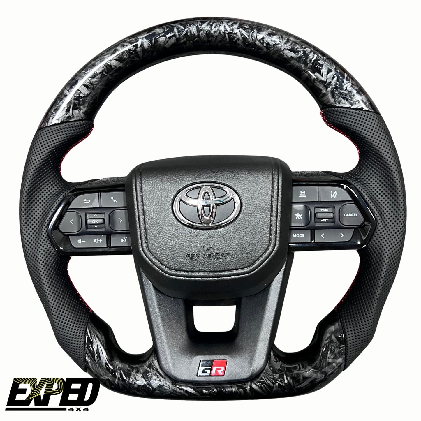 Toyota Hilux N80 Forged Carbon Steering Wheel Upgrade (2015–2025)