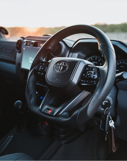 Toyota Hilux N80 Leather Steering Wheel Upgrade (2015–2025)