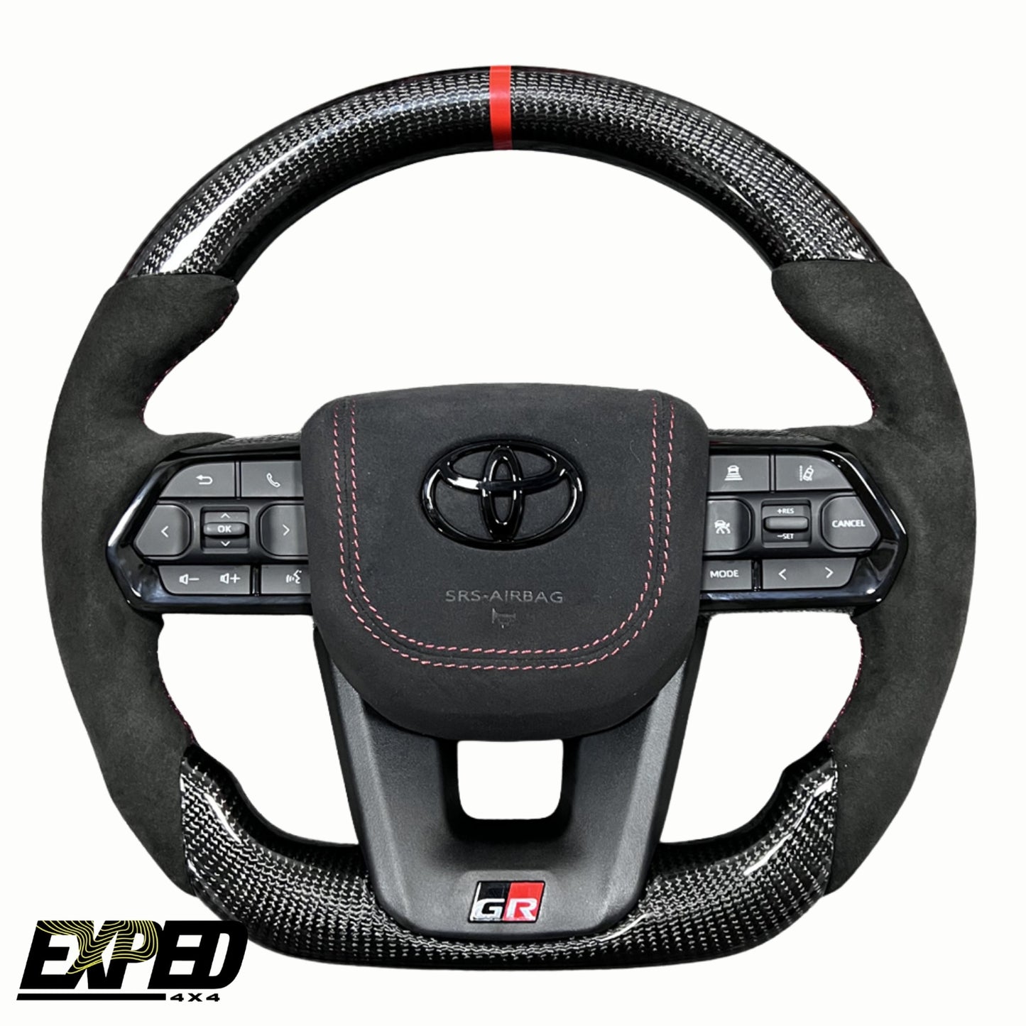 Toyota 70 Series Carbon Fibre Steering Wheel Upgrade