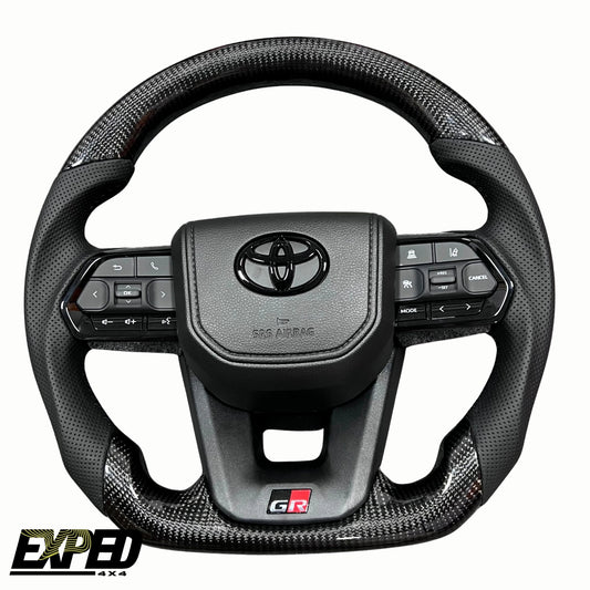 Toyota Hilux N80 Carbon Fibre Steering Wheel Upgrade (2015–2025)