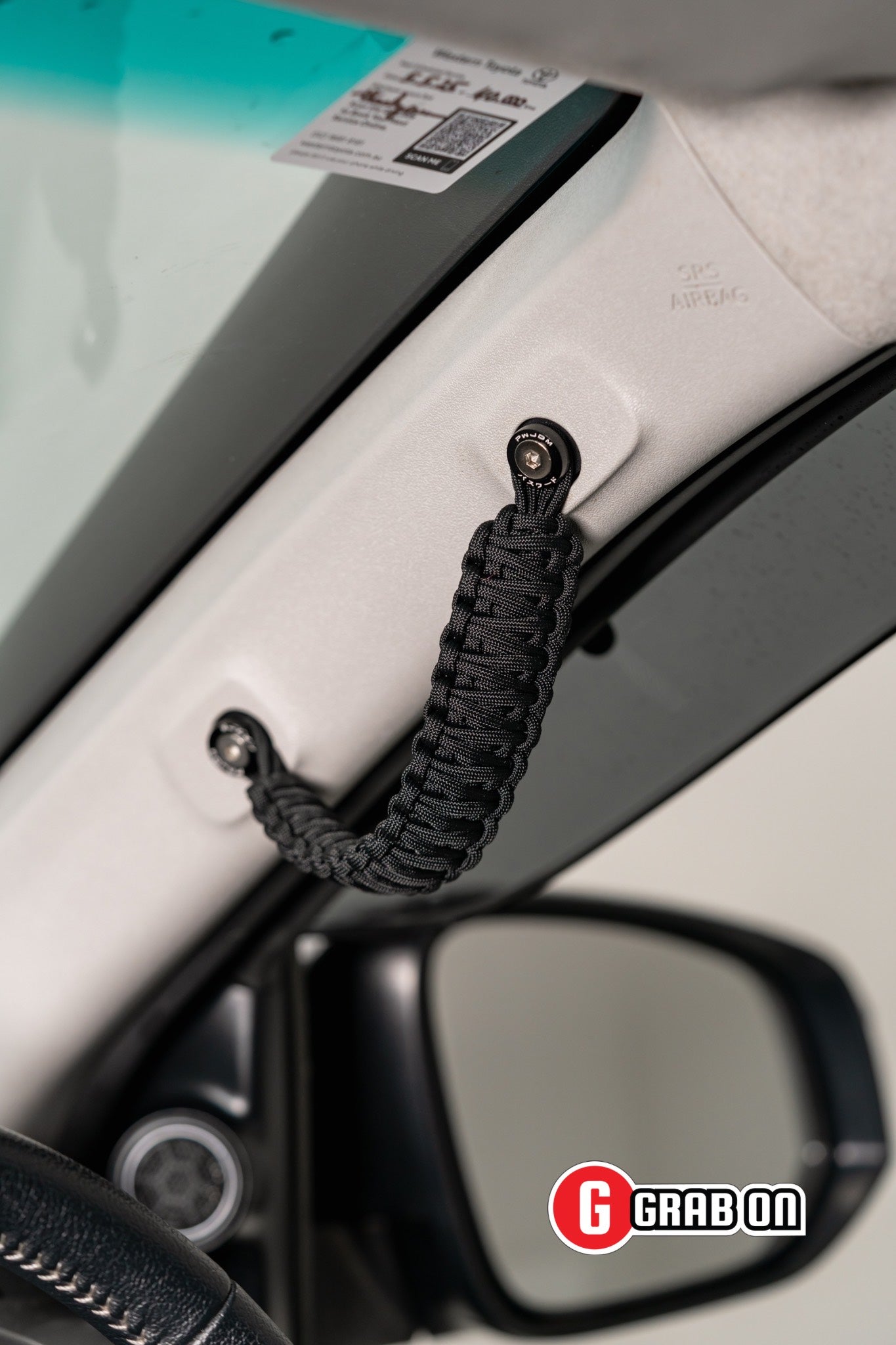 GrabOnCo Grip Handle Double Layer Paracord Pair