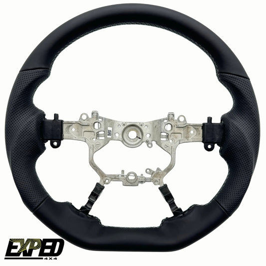 Leather Steering Wheel Core Upgrade For Toyota 200 Series Landcruiser