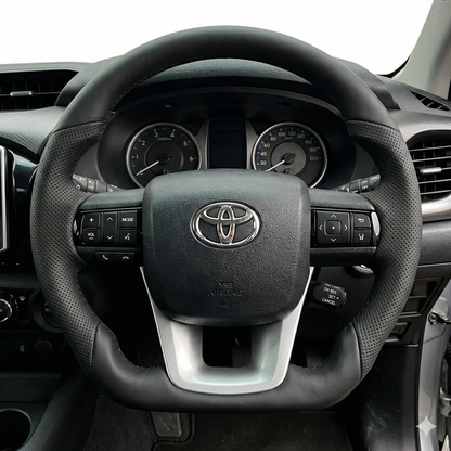 Leather Steering Wheel Core Upgrade For Toyota Hilux N80