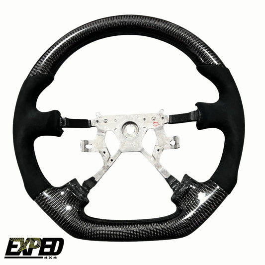 Nissan Patrol GU Carbon Fibre Alcantara Steering Wheel Core Upgrade