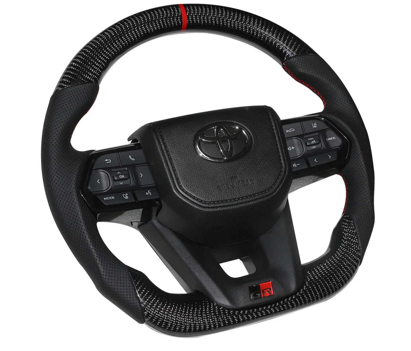Toyota Hilux N80 Carbon Fibre Steering Wheel Upgrade (2015–2025)