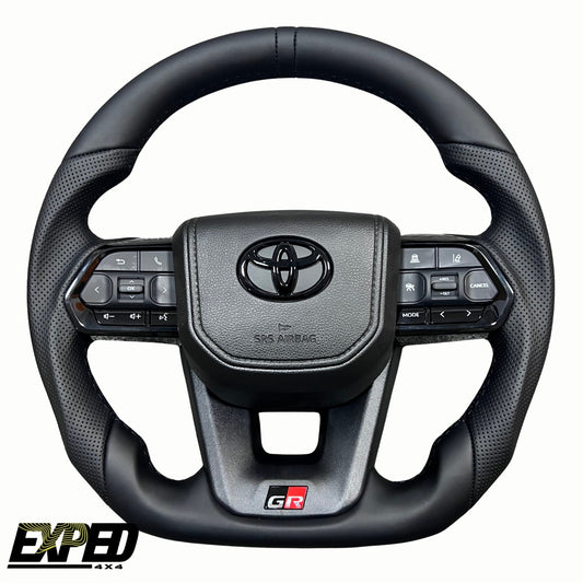 Toyota 200 Series Leather Steering Wheel Upgrade